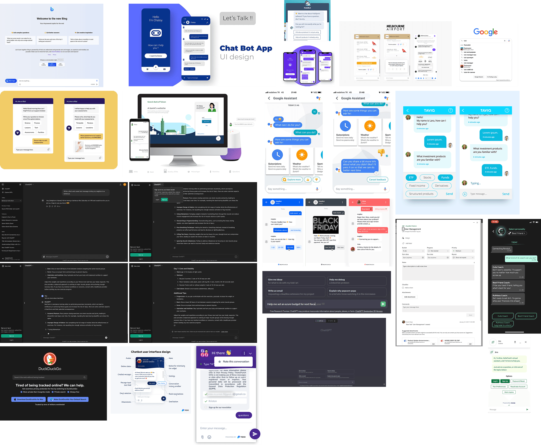 Competitive research — conversational AI survey