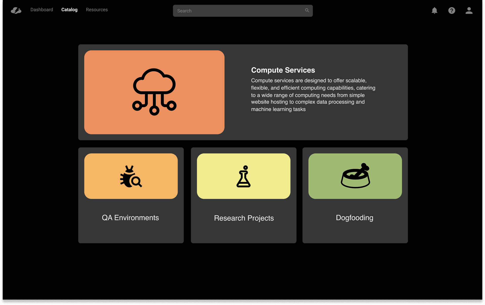 CMP category view — final design