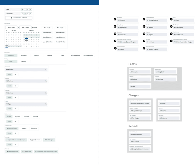 Filter grouping — validation iteration 1